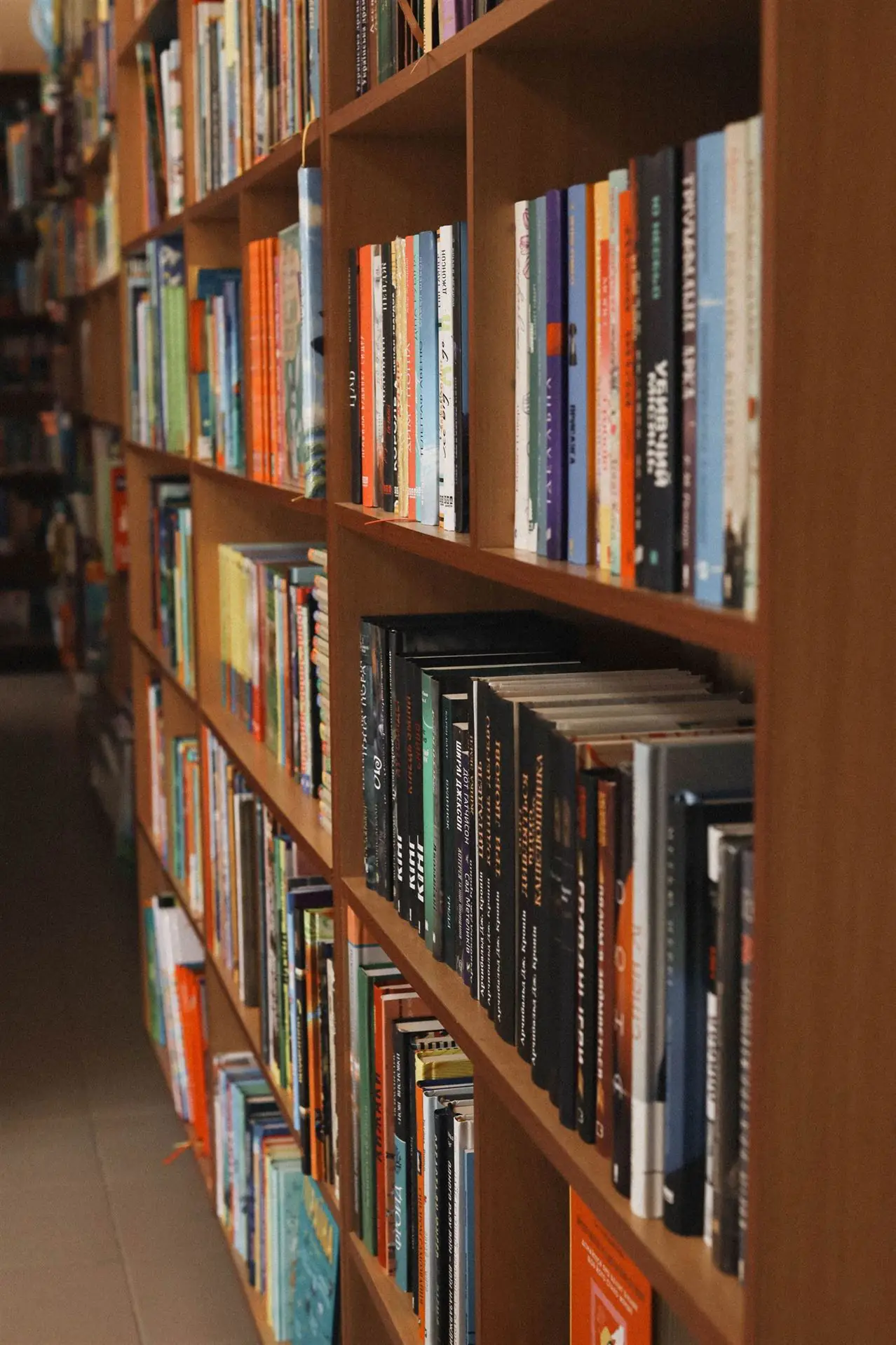 Шафа, з якої люди можуть брати книги