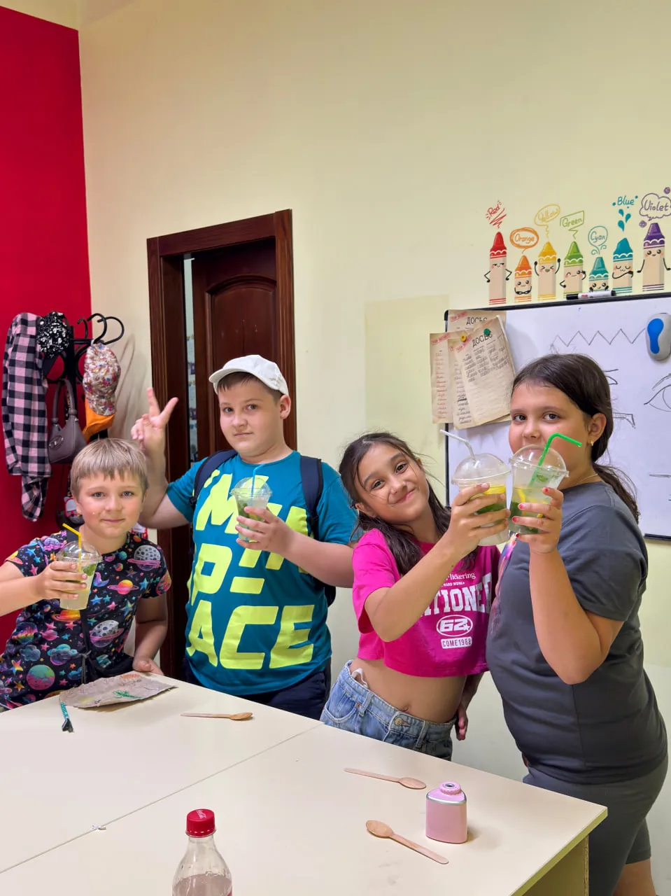 Діти на занятті у Present simple