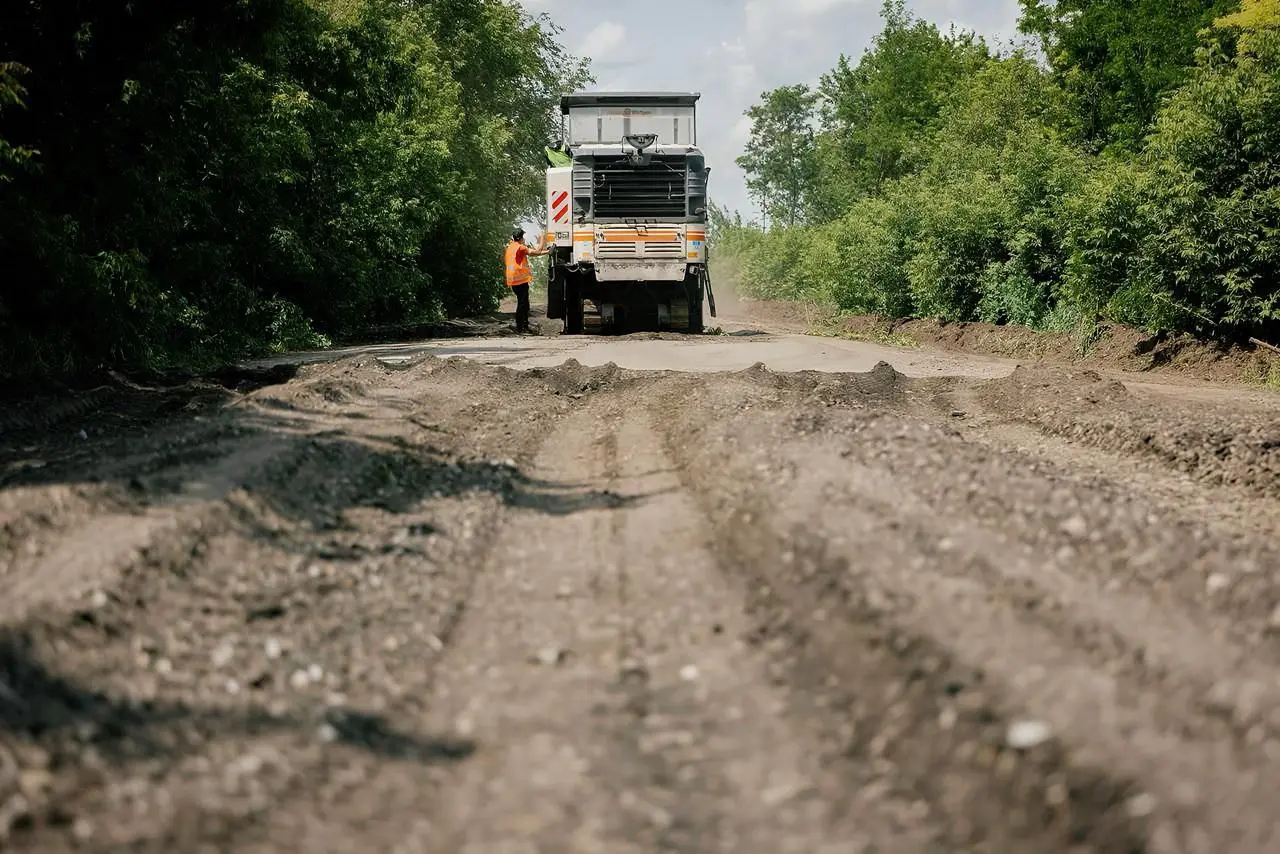 remont dorohy sumy poltava Ремонт дороги Суми-Полтава
