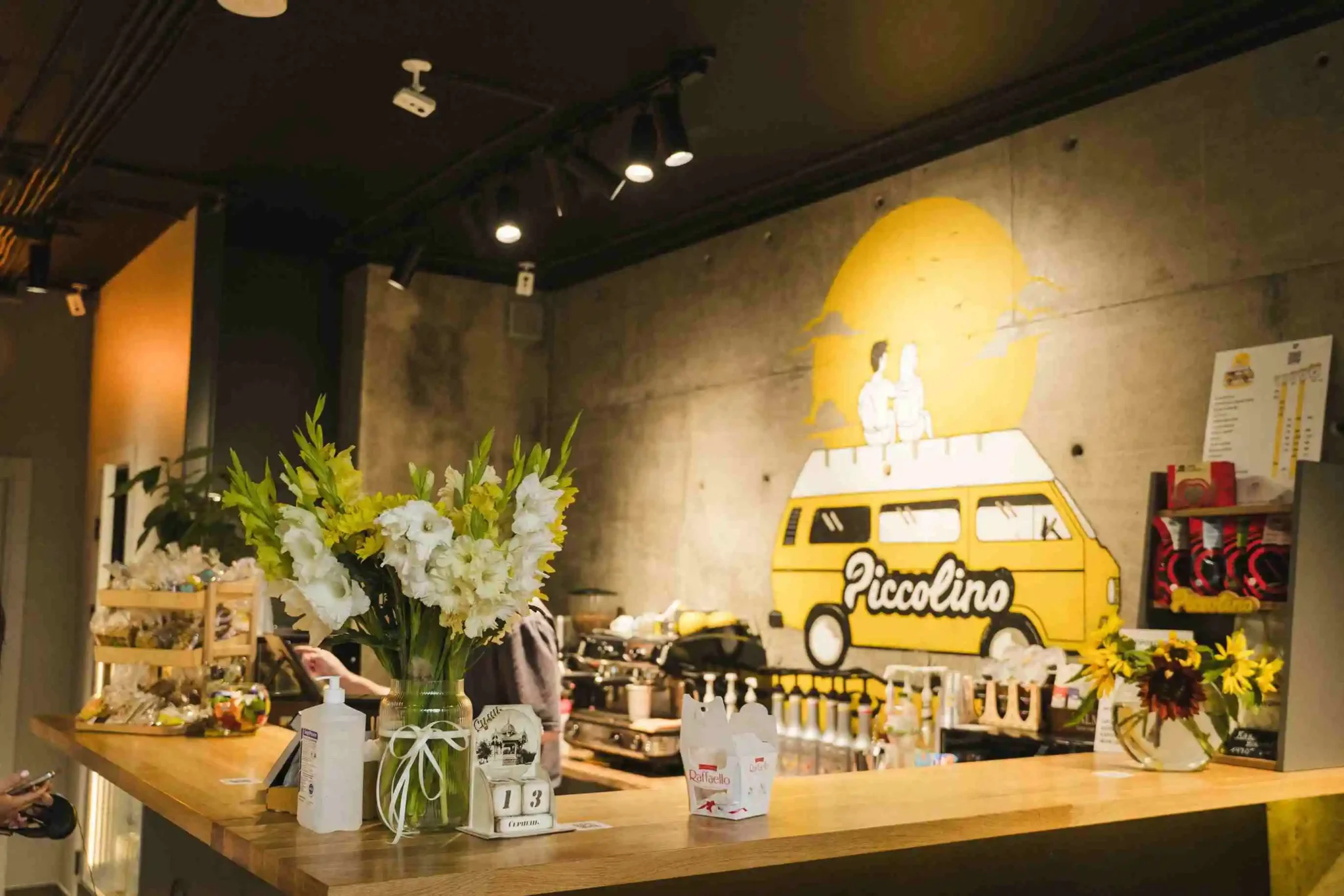 stend piccolino кав'ярня Piccolino у Сумах