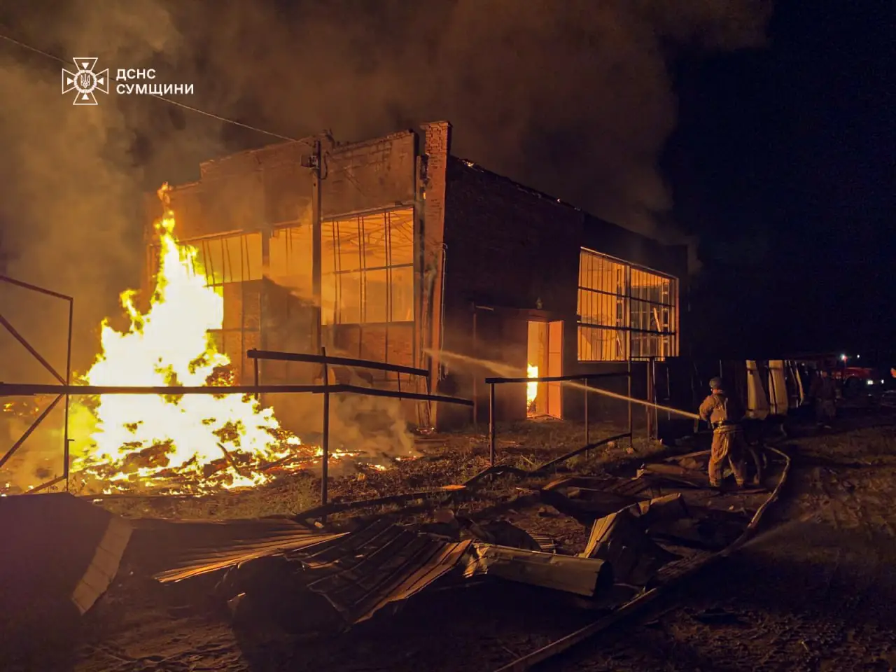 Наслідки масованої атаки російських військ на місто Охтирка 20 серпня