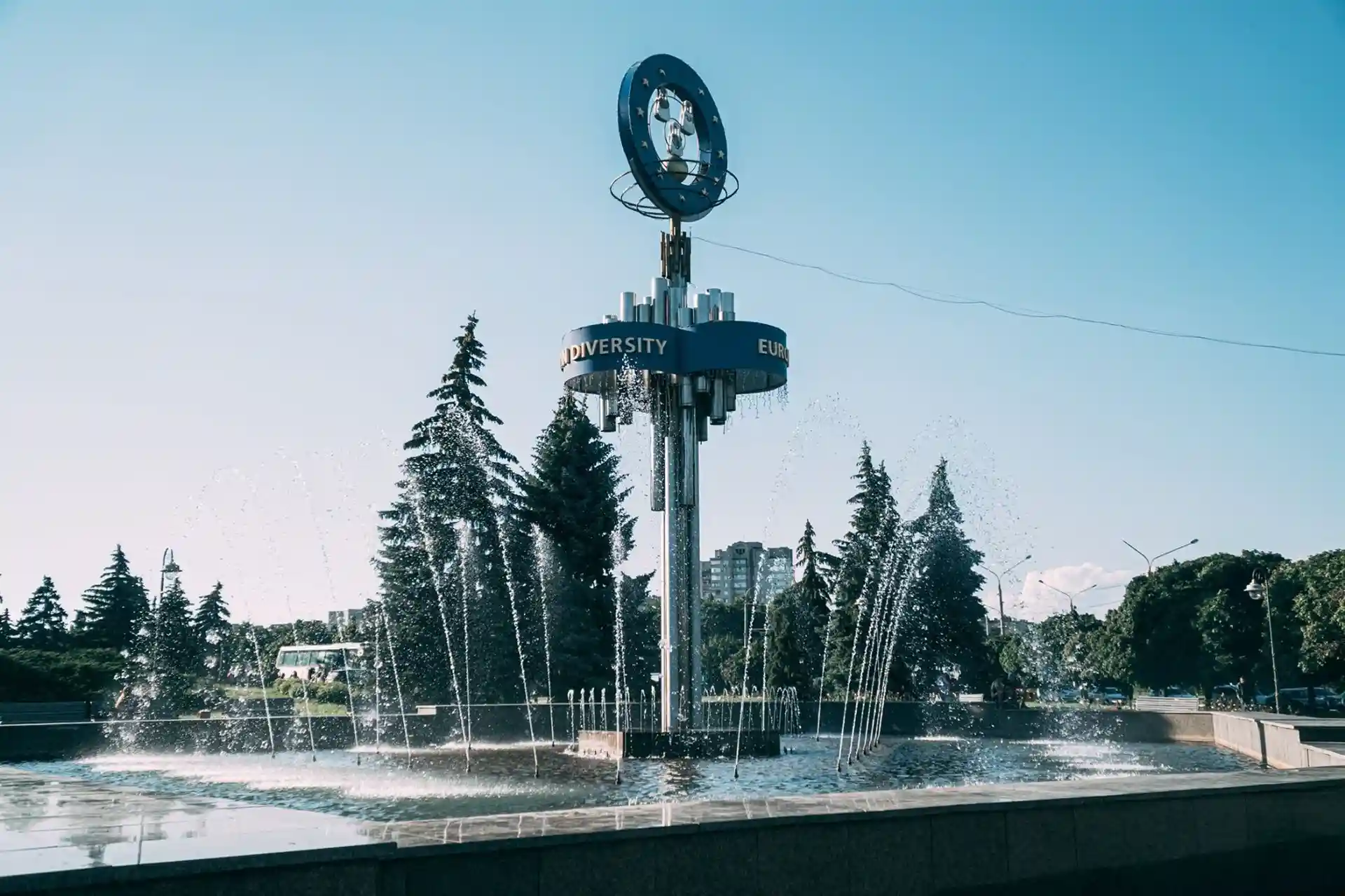 Європейський фонтан у Сумах