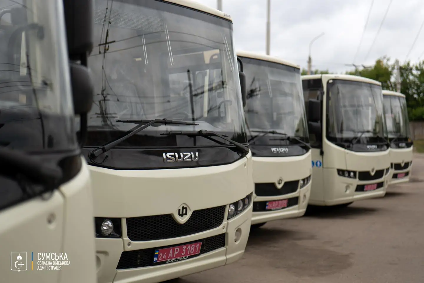 автобуси від Республіки Корея на Сумщині