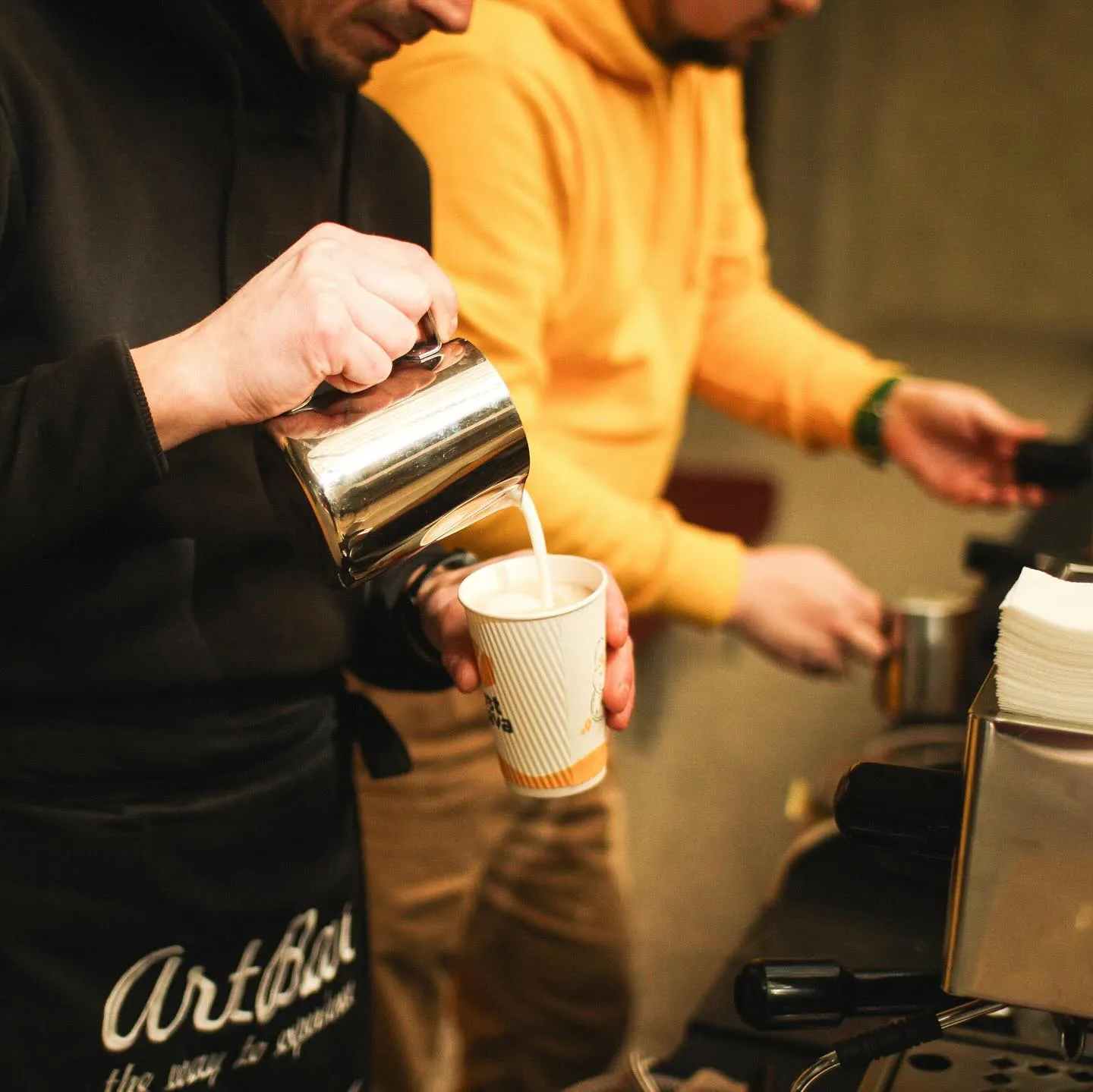 Сумські баристи Just Kava готують каву